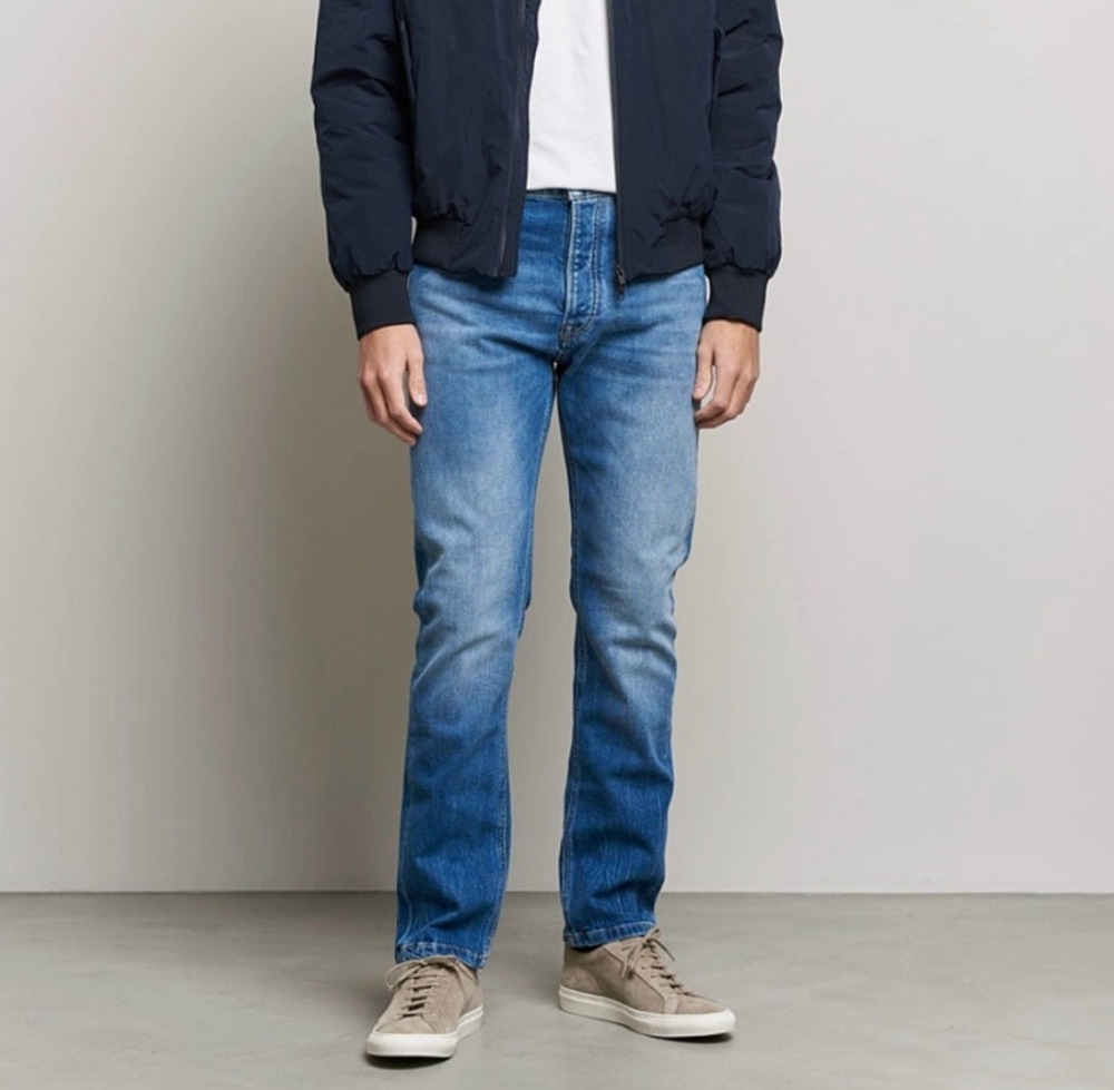 J. Lindeberg Mens Cody Blue Vintage Wash Jeans Light Blue Denim Size 30 x 32 NWT